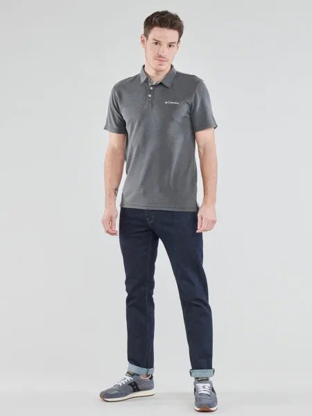 Polo Columbia gri