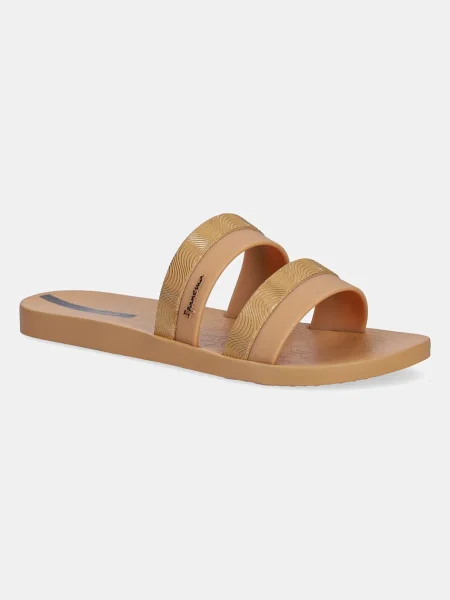 Pantofle Ipanema MESH SLIDE F hnědá