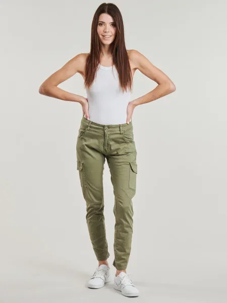Pantaloni Le Temps Des Cerises kaki
