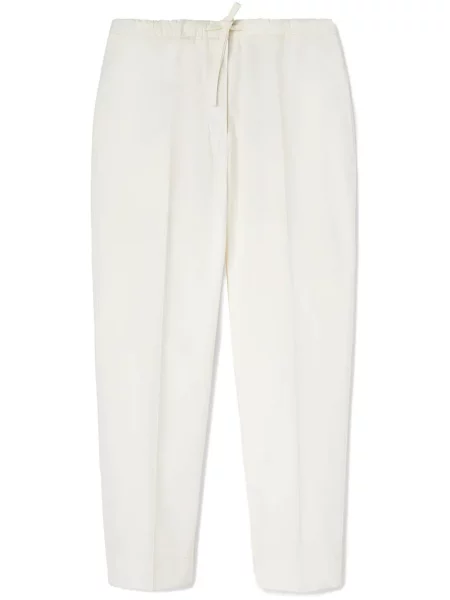 Nohavice Jil Sander biela