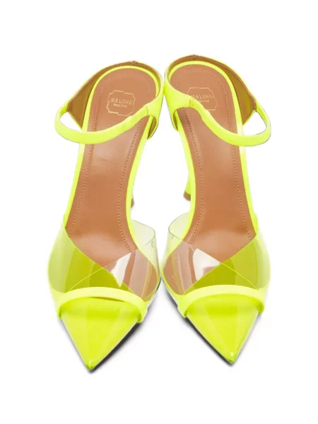 Papuci tip mules Malone Souliers din piele galben