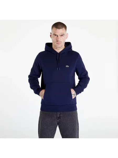 Lacoste Bluza Z Kapturem blau niebieska