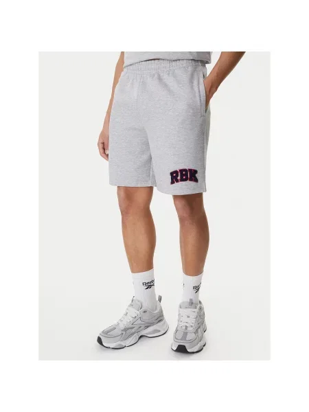 Reebok Спортивні шорти Braddish Relaxed Fit сірий