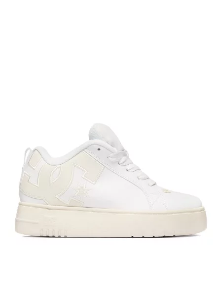 Tenisice DC Shoes EO-COURT GRAFFIK PLATFORM bijela