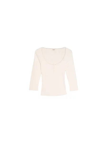 Bershka Tricou crem