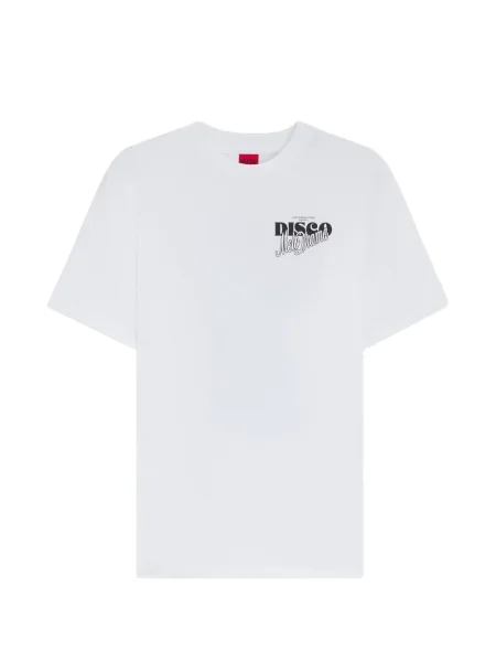 Tricou Hugo cu imagine alb