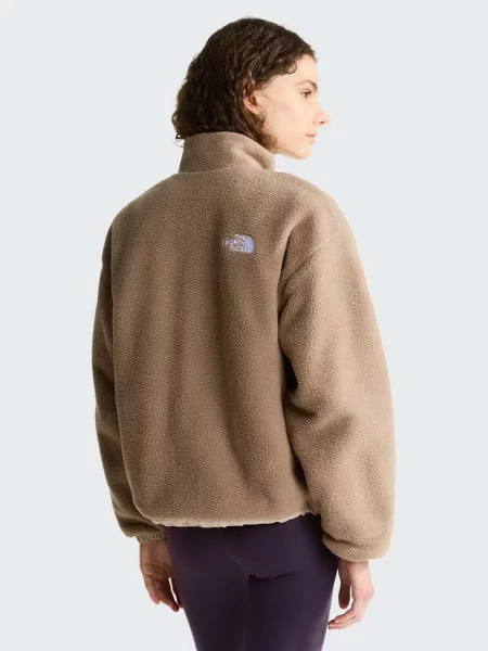 Куртка The North Face двусторонняя бежевая