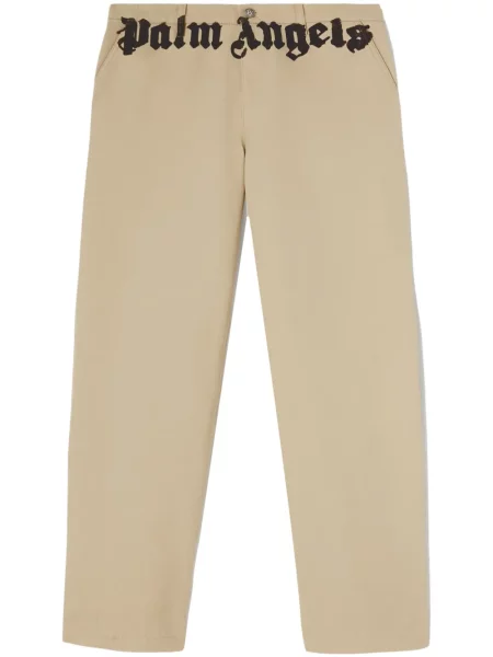 Pantaloni chino Palm Angels cu imagine
