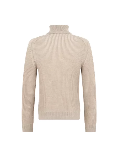 Sweter Slowear wełniany beżowy