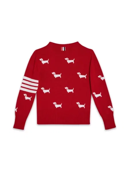 Sweter dziecięcy Thom Browne czerwony