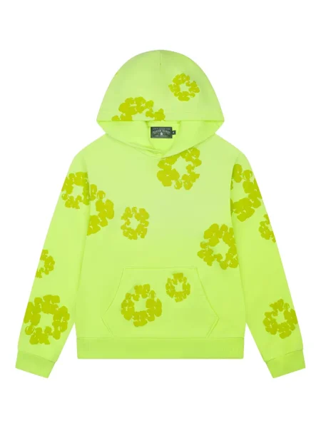 Hanorac cu glugă Denim Tears verde