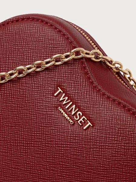 Кожаная сумка Twinset