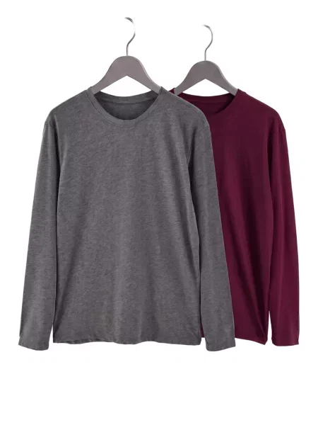 Trendyol Tricou metalic / roșu burgundy gri