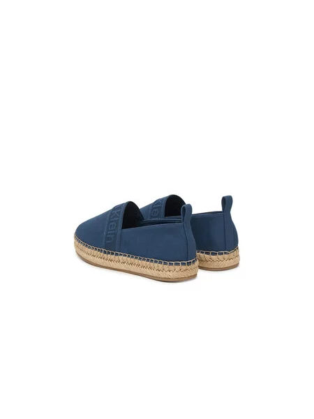 Espadrile Calvin Klein Oblique Espadrille Webbing plava