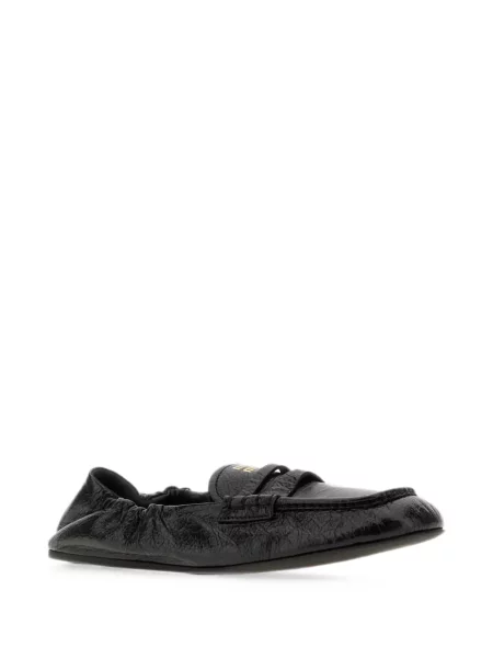 Pantofi loafer Miu Miu negru