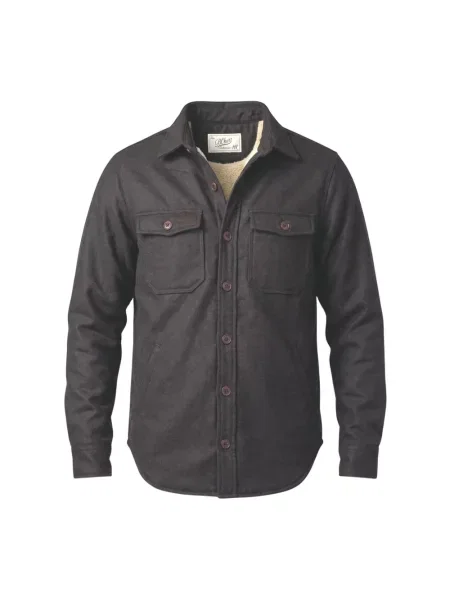 Koszula Bl'ker wełniana pikowana brązowa