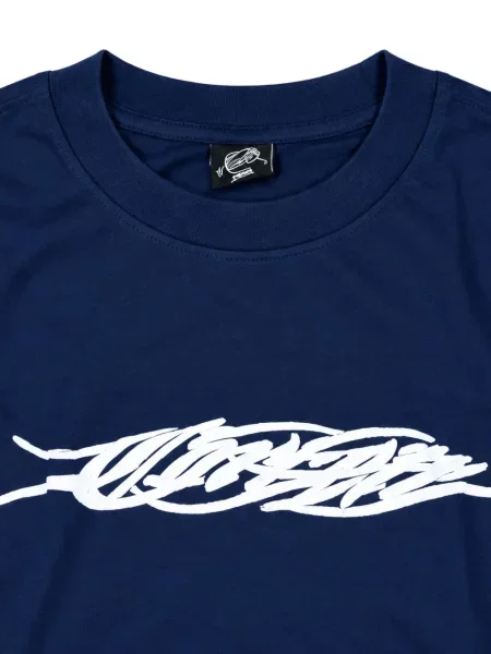 Tricou Corteiz cu imagine albastru