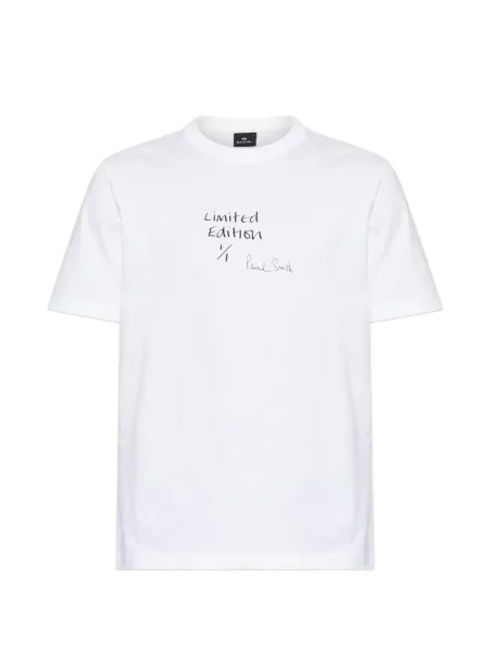 Tricou Ps Paul Smith cu imagine alb