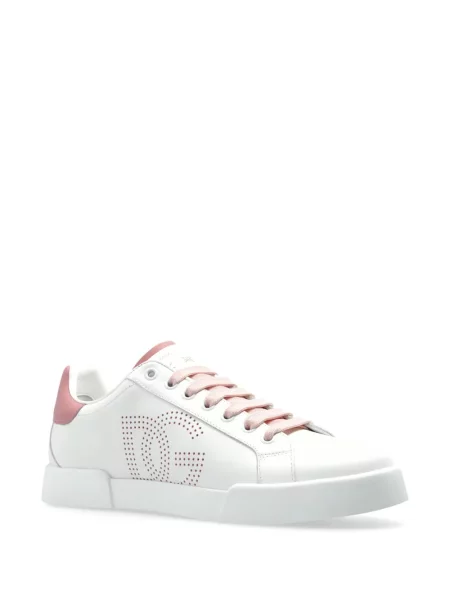 Sneakerși Dolce & Gabbana Portofino alb