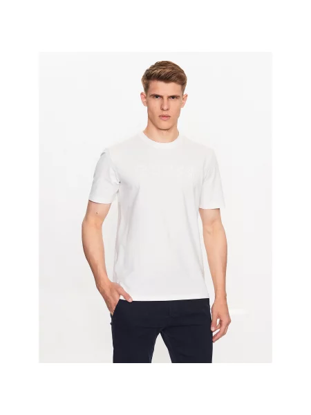 Guess T-shirt Alphy Regular Fit bijela