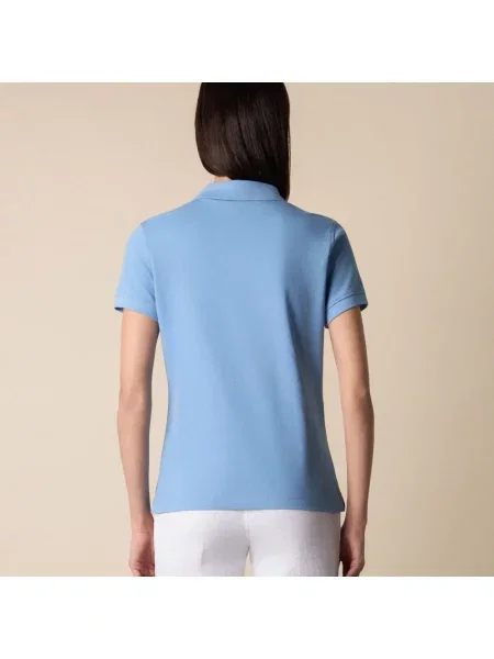 Koszulka polo Brooks Brothers z logo niebieska