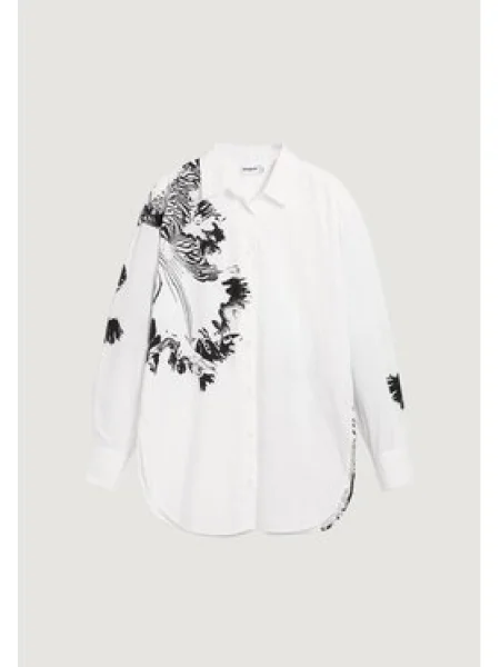 Desigual Ing Orchid Lacroix Oversize fehér