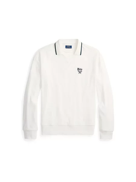Bluza Polo Ralph Lauren frotte biała