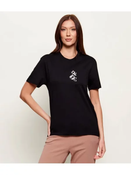 Karl Lagerfeld Tricou Ikon | Relaxed fit alb