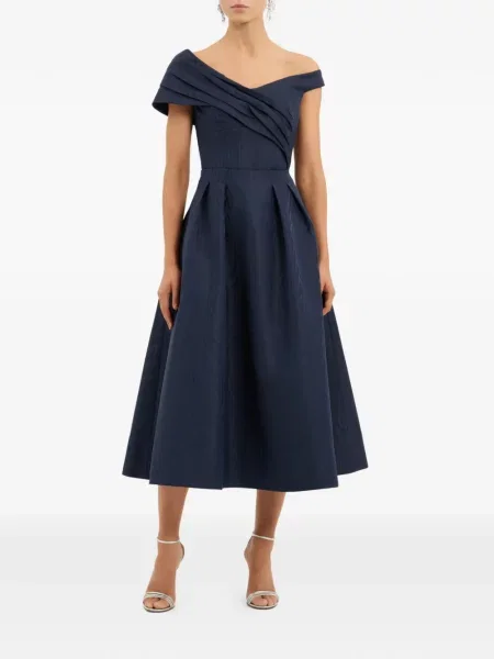 Rochie midi Rebecca Vallance albastru