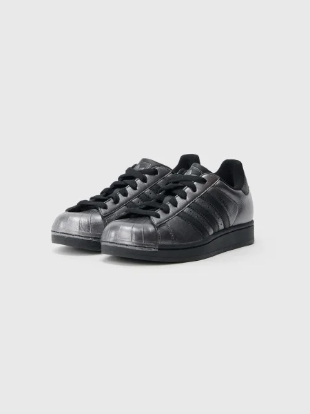 Adidas Originals Usnjene superge Superstar II črna
