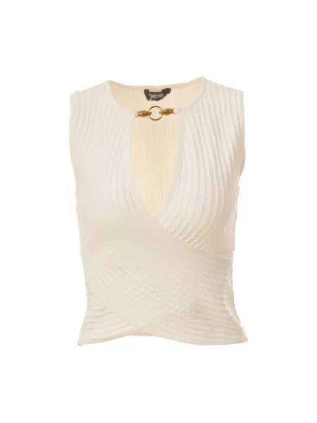 Top Just Cavalli biały