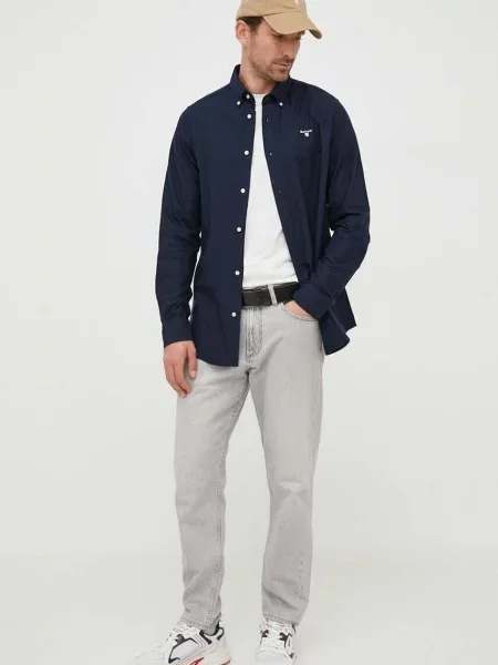 Barbour koszula OXTOWN granatowa