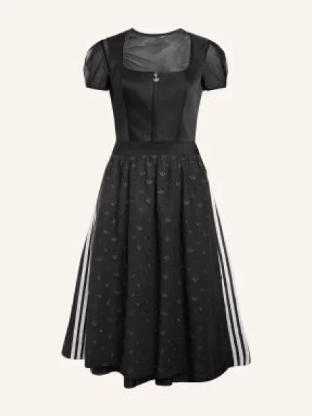 Adidas Originals Sukienka Bawarska schwarz czarna