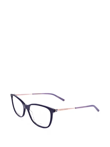 Ochelari de soare Carolina Herrera cu imprimeu geometric violet