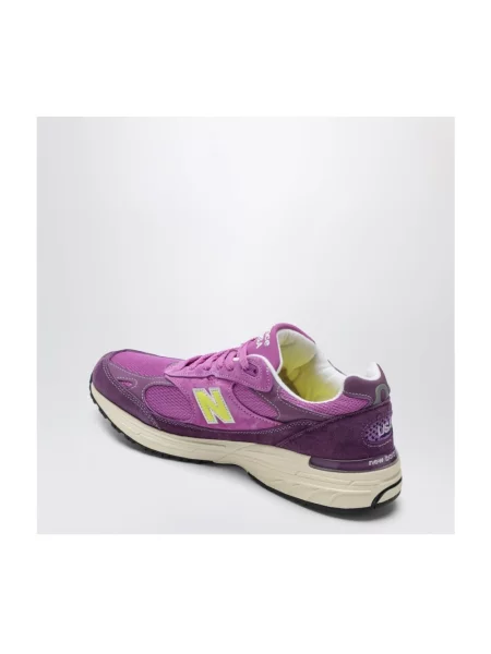 Sneakersy New Balance skórzane fioletowe