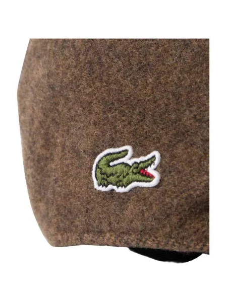 Čiapka Lacoste hnedá