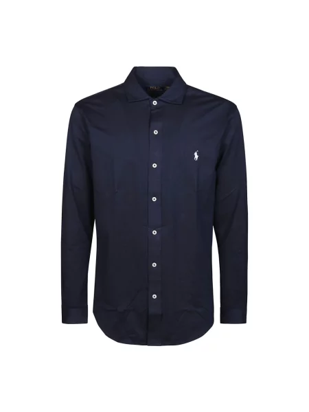 Polo Ralph Lauren koszula granatowy regular z kołnierzykiem klasycznym niebieska