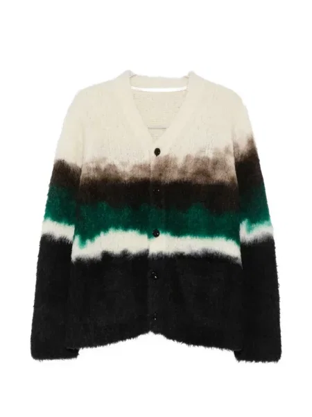 Cardigan Sacai alb