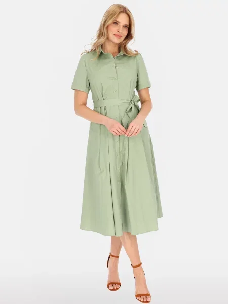 Rochie midi Perso verde