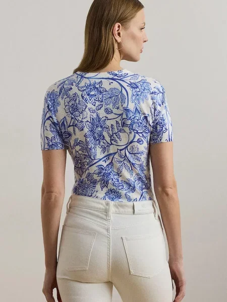 Lanen pulover Lauren Ralph Lauren bela