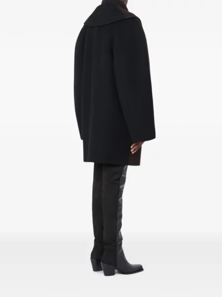Gulerat palton Sportmax maro
