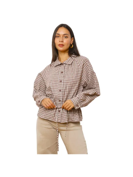 Bluză La Modeuse maro
