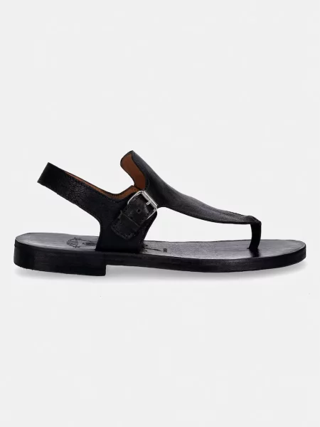 Fly London sandale de piele negru