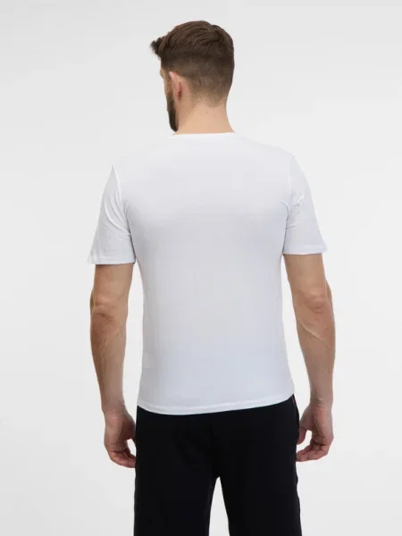 Hugo Bodywear Tricou RN TRIPLET P | Regular Fit alb