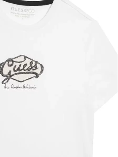 Dětské tričko Guess bílé