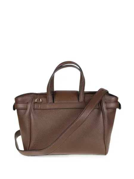 Geantă shopper Lancel din piele maro