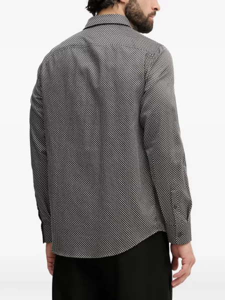 Dugo košulja Armani Exchange s printom siva