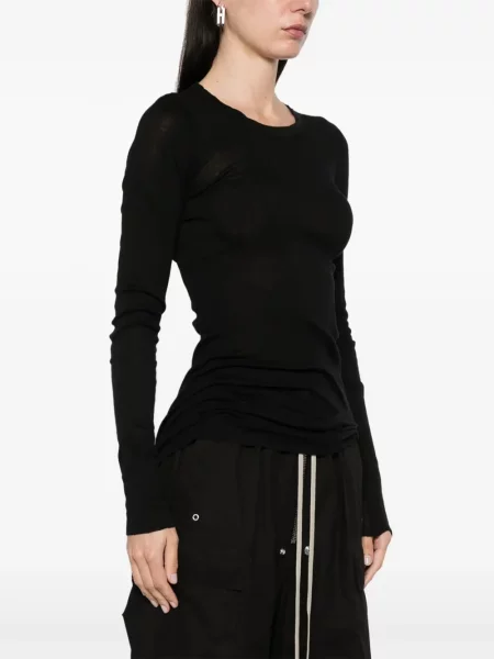 Dugo majica Rick Owens crna
