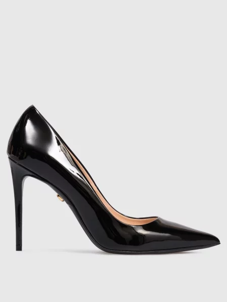 Шкіряні лаковані туфлі Babe Pay Pls чорні