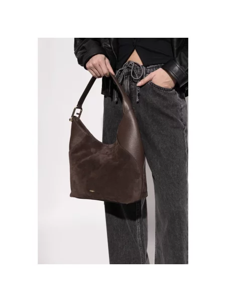 Torebka Furla brązowa